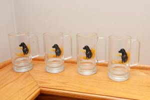lot 85 image: Black Lab Beer Mugs