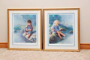 lot 90 image: Anna and Jimmy by Sue Etem Signed and Numbered