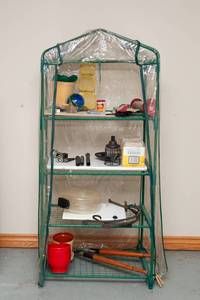 lot 127 image: Gardening Items and Greenhouse