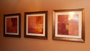 lot 222 image: Set of Three Pieces of Wall Art
