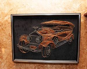 lot 225 image: Handmade Wall Art
