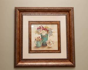 lot 224 image: Floral Wall Art