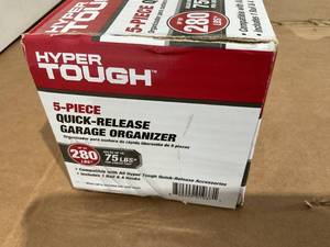 lot 220 image: LOT OF 2 Hyper Tough Quick-Release 5-Piece Snap Rail Kit, 1037