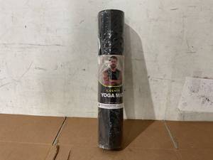 lot 229 image: Centr By Chris Hemsworth Non-Slip Exercise Yoga Mat, Black, 72 x 24