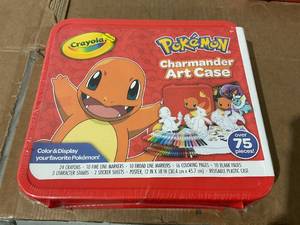 lot 248 image: LOT OF 5 Crayola Create & Color Pokmon Coloring Art Case