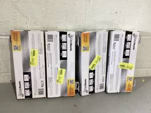 lot 419 image: LOT OF 4 Duck Brand EasyMounts Garage Shelves
