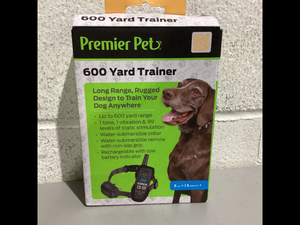 lot 434 image: Premier Pet 600 Yard Remote Trainer