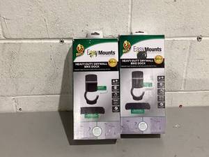 lot 443 image: LOT OF 2 Duck EasyMounts Garage Bike Dock, Holds up tp 50 lbs