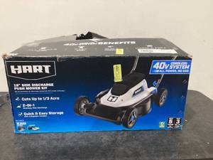 lot 508 image: HART 40-Volt Cordless 18-inch Push Mower