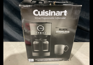 lot 314 image: Cuisinart 12 Cup Coffeemaker