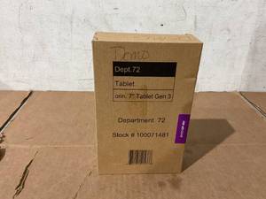 lot 278 image: onn. 7 Tablet, 32GB, (2024 Model) - Indigo