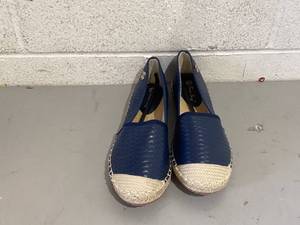 lot 495 image: Victoria K. Embossed Raffia Espadrille (Womens), Size 6.5
