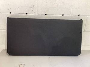 lot 496 image: Mainstays 34 Square Resin Fold-in-Half Table, Rich Black