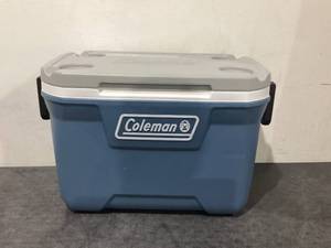 lot 552 image: Coleman Cooler, 52-Quart Chest, 316 Series, Lakeside Blue