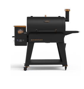 lot 10 image: Pit Boss Savannah 1500 Sq in Wood Fired Pellet Grill and Smoker  Onyx Series