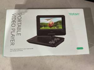 lot 386 image: YOTON YD075 Portable DVD & SD Player, 7.5