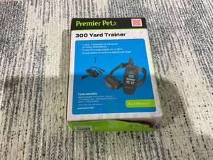 lot 175 image: Premier Pet 300 Yard Remote Trainer Corrects Unwanted Behaviors for All Size Dogs