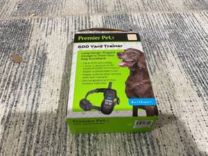 lot 176 image: Premier Pet 600 Yard Remote Trainer Corrects Unwanted Behaviors for All Size Dogs