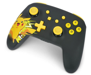 lot 65 image: PowerA Wireless Controller, Pikachu Ecstatic - Nintendo Switch