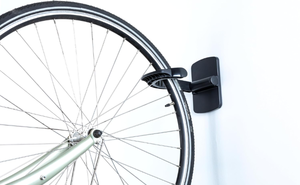 lot 113 image: LOT OF 5 Duck EasyMounts Bike Hanger - Heavy Duty Wall Mount Bicycle Rack for Garage Organization & Storage