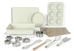 lot 146 image: 20PCS Martha Stewart Everyday Aluminum Bakeware Combo Set