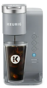 lot 151 image: Keurig K-Iced Essentials, Gray Iced and Hot Single-Serve K-Cup Pod Coffee Maker