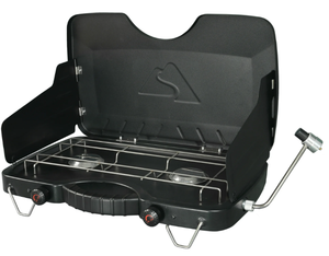 lot 189 image: Ozark Trail 2 Burner Propane Gas Camping Stove, GCT2208W