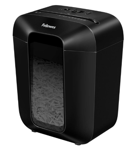 lot 197 image: Fellowes LX50-RS 9-Sheet Cross Cut Paper Personal Shredder