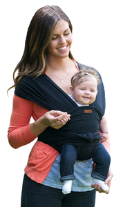 lot 198 image: LOT OF 2 JJ Cole Agility Flex Stretch Baby Carrier  Infant Carrier to Toddler Carrier 8 to 35 Pounds  1 Size Fits Most  Women 6-20 and Men XS-2X