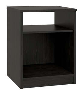 lot 224 image: Mainstays Open Shelf Nightstand