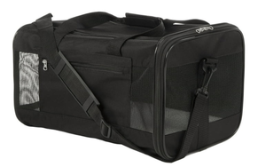 lot 227 image: TrustyPup Easy Explorer Medium Guaranteed On-Board Travel Pet Carrier, Black, 16 lb Limit