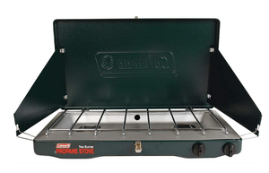 lot 253 image: Coleman Gas Stove Portable Propane Gas Classic Camp Stove with 2 Burners