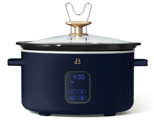 lot 334 image: Beautiful 6 Qt Programmable Slow Cooker, Starry Night by Drew Barrymore