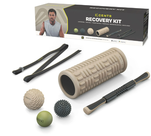 lot 339 image: 6PCS Centr By Chris Hemsworth Recovery Kit, Targets Sore Muscles