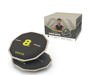 lot 546 image: Centr By Chris Hemsworth Sand Bags, Long-Lasting Free Weights, 8 lb, 2-Pack