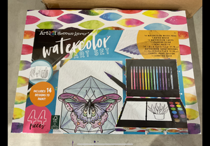 lot 400 image: LOT OF 4 Art 101 Budding Artist Watercolor Art Painting Set for Children to Adults