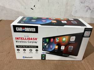lot 14 image: Car and Driver Intellidash Pro X10 Wireless Carplay, 10 Touch Screen Display