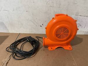 lot 627 image: Electric Air Blower Inflatable Bouncer Blower with Handle Large Air Outlet Commercial Air Blower for Inflatable Castle and Jump Slides