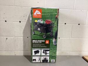 lot 752 image: Ozark Trail Multi-Purpose Big Bucket Cart, Black Wagon