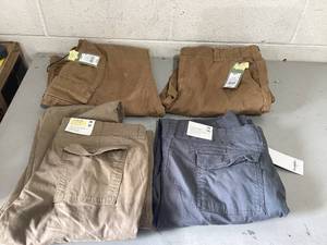 lot 745 image: LOT OF 4 Mens Pants Size 36x32