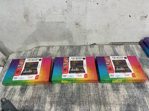 lot 734 image: LOT OF 3 Cra-Z-Art Creative Art Center Case, Drawing Set, Unisex Child Ages 4 and up 145PCS
