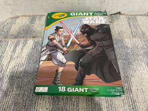 lot 725 image: LOT OF 9 Crayola Star Wars Giant Coloring Pages, 18 Pages, Gifts for Boys & Girls