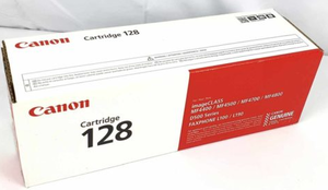 lot 214 image: Canon 128 Black Standard Yield Toner Cartridge (3500B001AA)