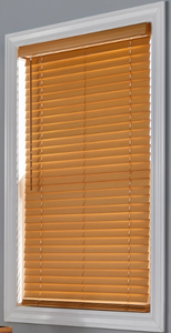 lot 271 image: Cordeless Faux Wood Blind