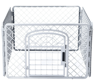 lot 292 image: Vibrant Life 4-Panel Pet Playpen, 24