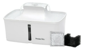 lot 406 image: Premier Pet 128 oz. Pet Fountain