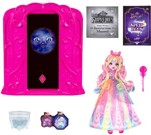 lot 438 image: Magic Mixies Magic Mirror 10.5 Supreme Doll, Luna the Butterfly Pixie, 50 Lights & Sounds, Ages 5