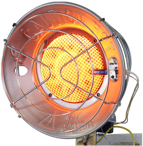 lot 444 image: Dyna-Glo TT15000M 15,000 BTU Propane Tank Top Portable Heater - CSA