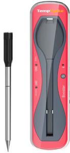lot 445 image: ThermoPro TempSpike 500FT Truly Wireless Meat Thermometer Bluetooth enabled with LED indicator