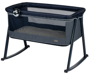 lot 476 image: Monbebe Rocking Baby Bassinet to Playard, Astros, Infant